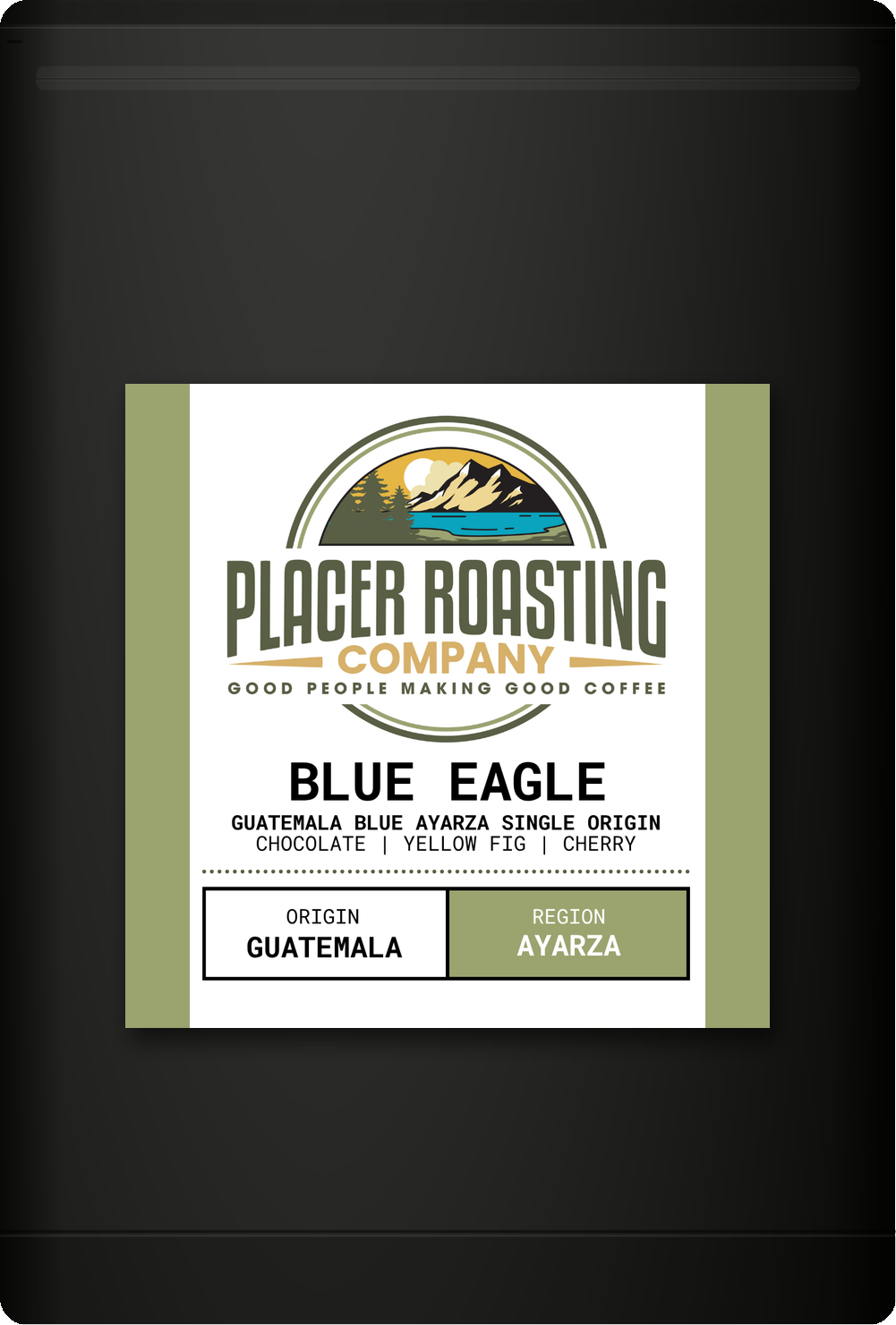 blue eagle coffee bag