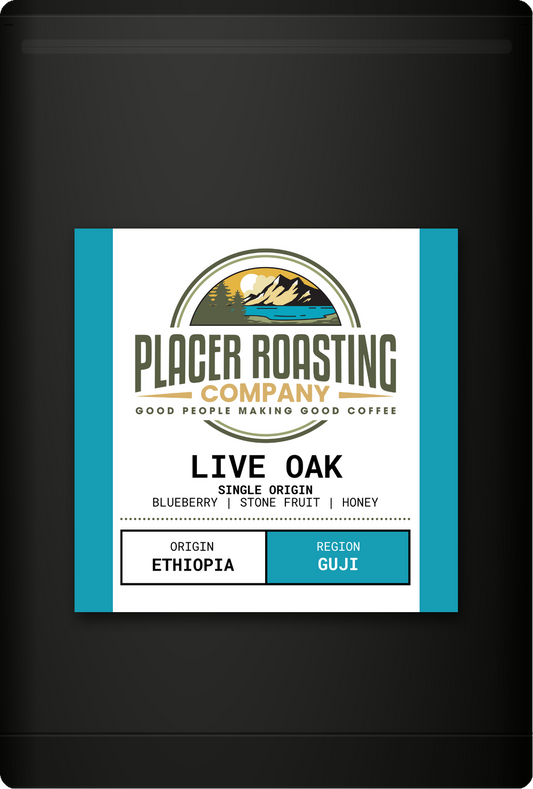 live oak coffee bag
