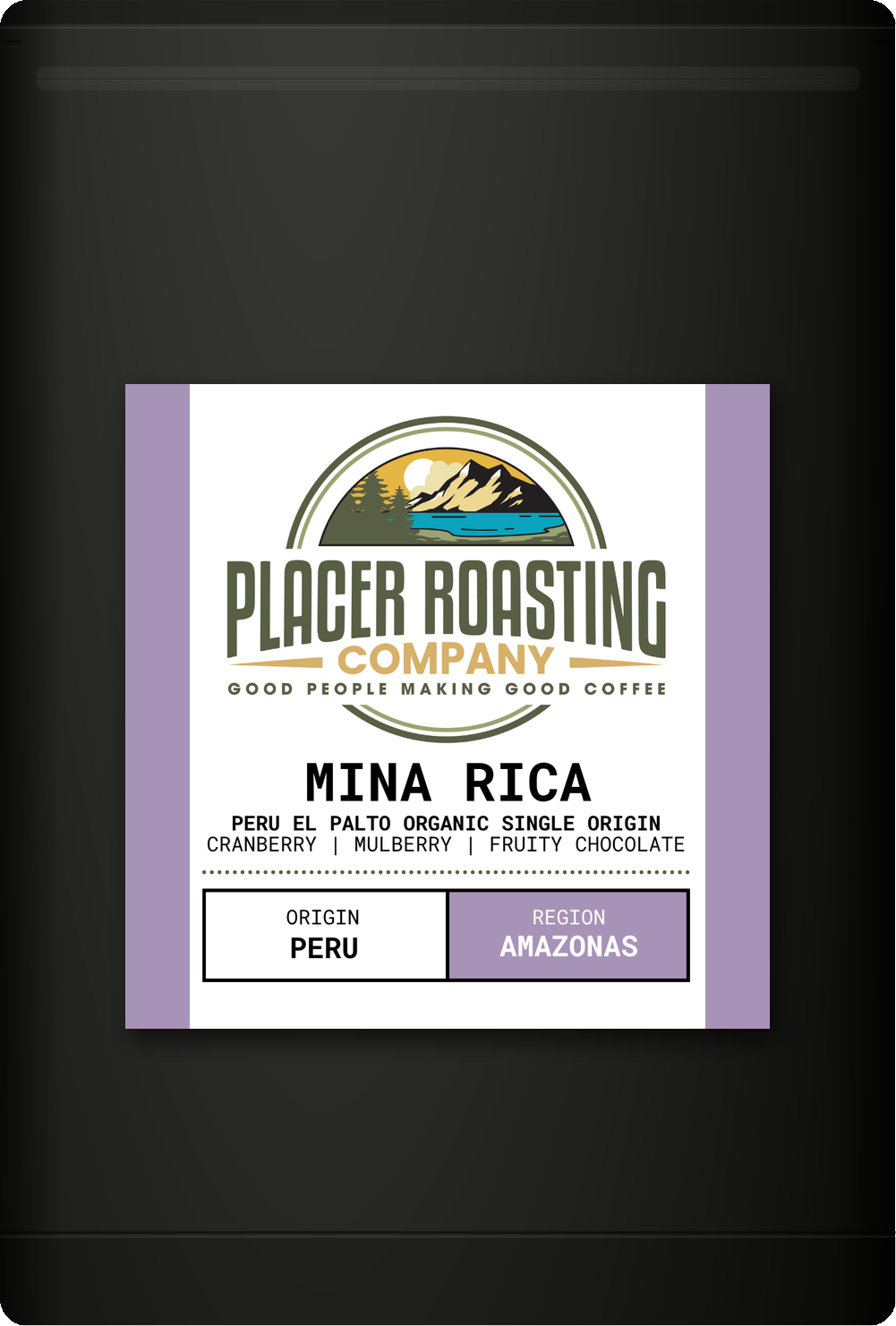 mina rica coffee bag